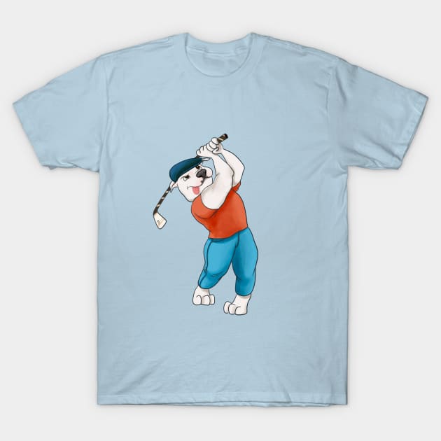 Anyone can love golf T-Shirt by Hameo Art